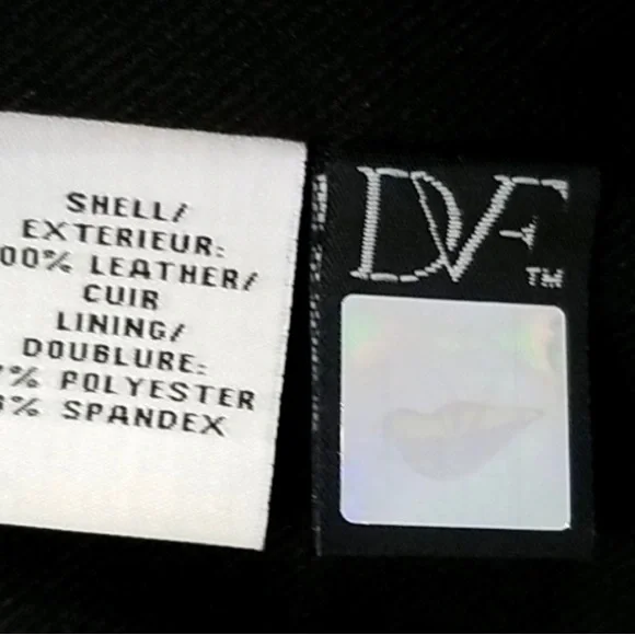 Diane von furstenberg leather jacket 2